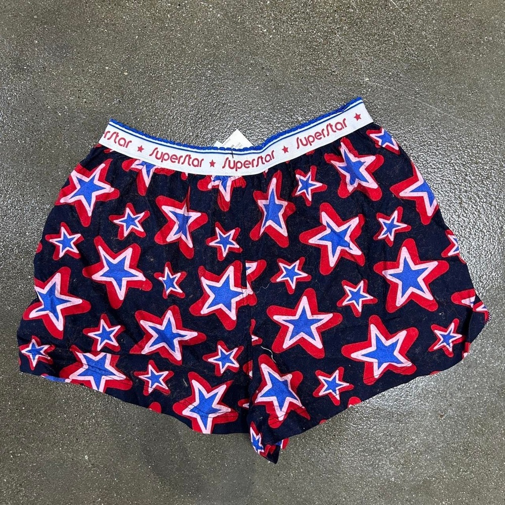 Vintage‎ Superstar Size Large 28" Cotton Boxer Short - NEW WITH TAGS